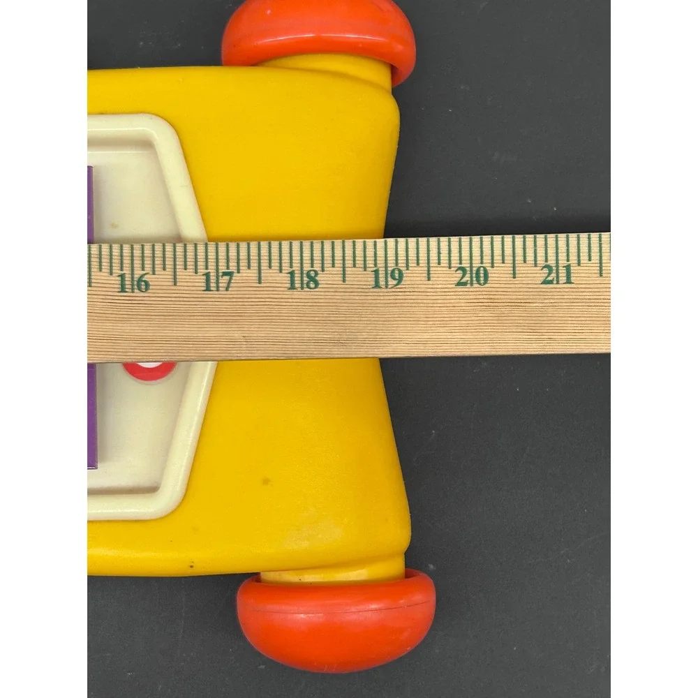 Vintage Little Tikes Tap-a-Tune Xylophone Pull Toy Yellow Musical Toddler 20